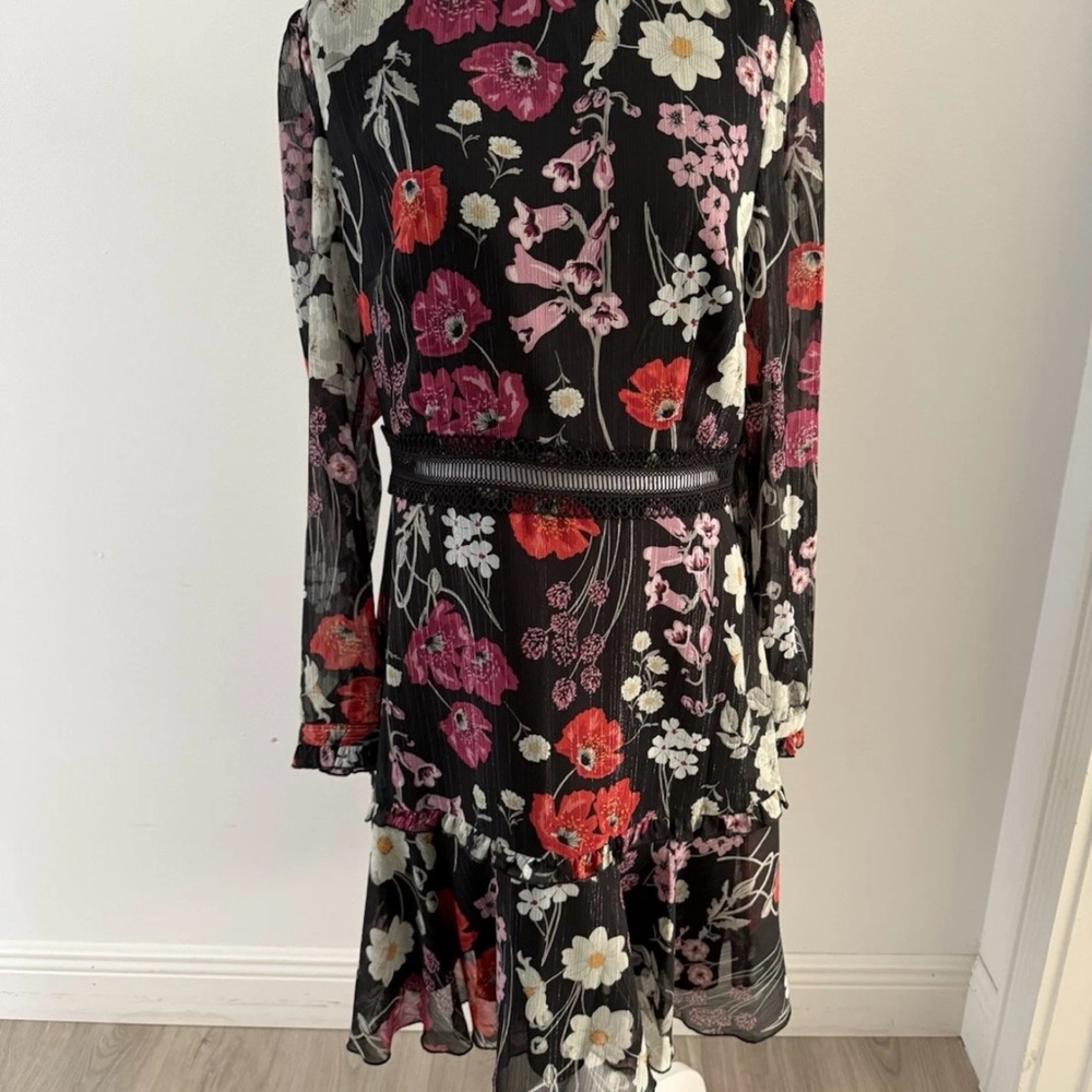 Donna Morgan Cocktail Floral Dress Size 10